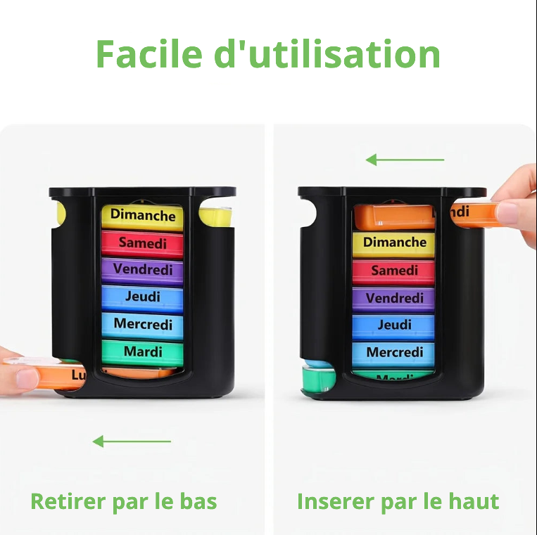 Pilulier hebdomadaire