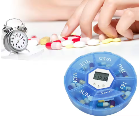 Pilulier avec alarme