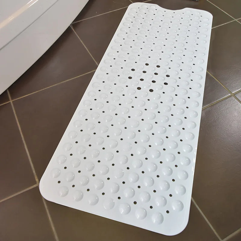 non-slip bathtub mat shower mat  with drain holes and suction cups machine washable household bathroom shower carpet bathroom Senioralive