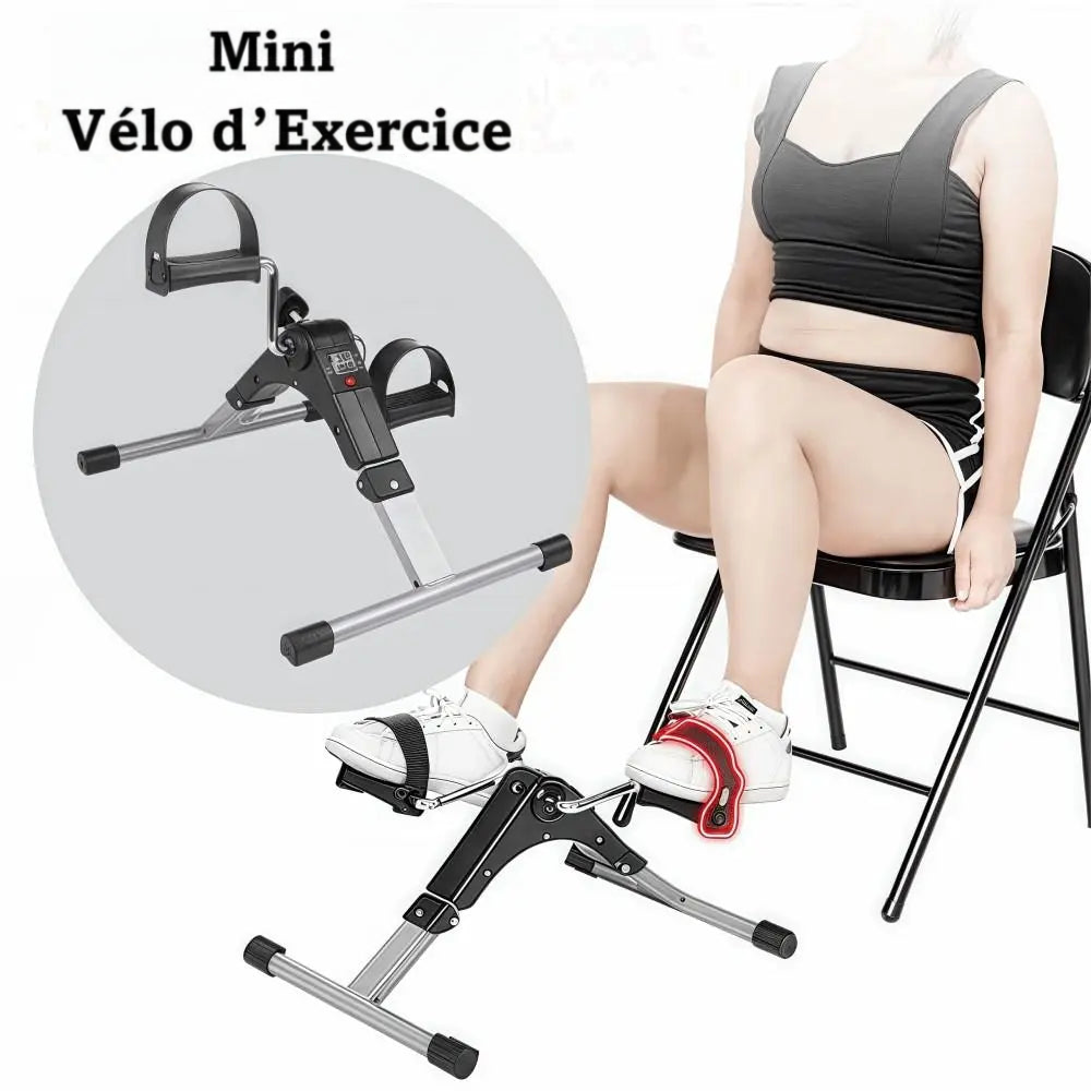 Pédalier d’appartement pour senior – Exercice doux à domicile, stable et silencieux Senioralive