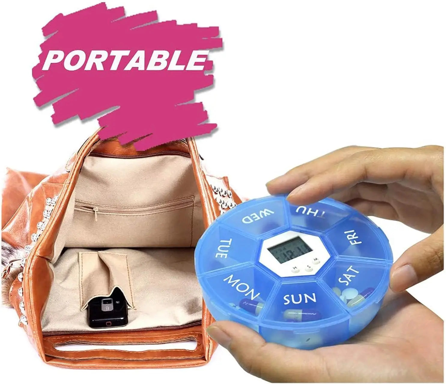 Pilulier avec alarme