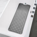 non-slip bathtub mat shower mat  with drain holes and suction cups machine washable household bathroom shower carpet bathroom Senioralive