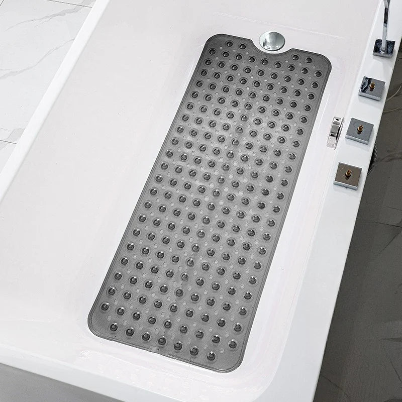 non-slip bathtub mat shower mat  with drain holes and suction cups machine washable household bathroom shower carpet bathroom Senioralive